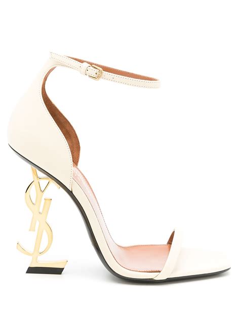 ysl white sparkly heels|ysl heels price in nepal.